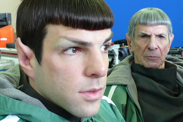 Leonard-Nimoy-Zachary-Quinto-Star-Trek-Mr-Spock