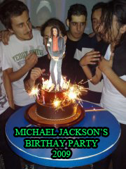 MICHAEL JACKSON'S BIRTHDAY PARTY 2009
