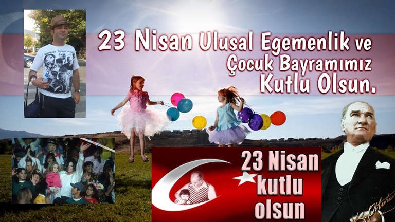 23-Nisan-Bayrami-Michael-Jackson-Mustafa-Kemal-Ataturk-Turgay-Suat-Tarcan